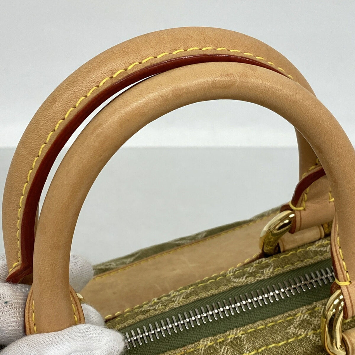 Louis Vuitton Green Handbag (Pre-Owned)