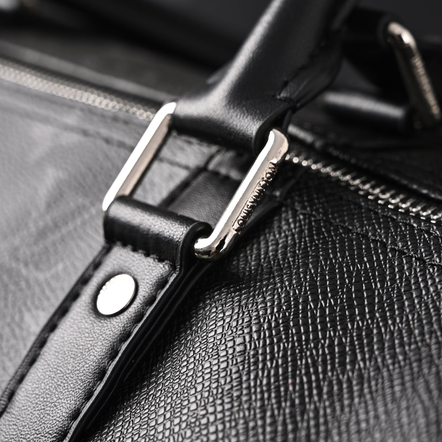 Louis Vuitton Keepall Bandoulière 50 – Monogram Eclipse Canvas Travel Bag