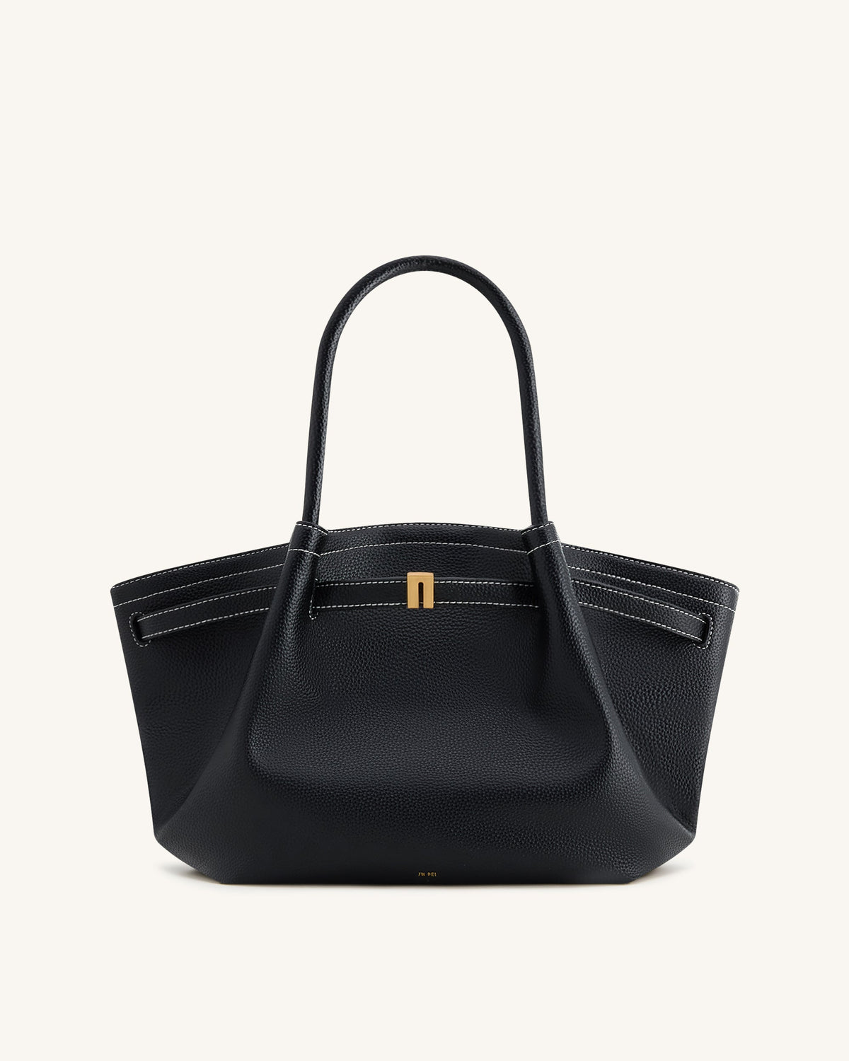 Hana Medium Tote Bag - Black